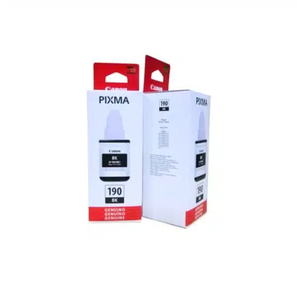 Botella tinta canon 190 negro