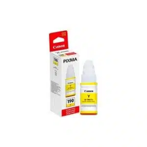Botella tinta canon 190 yellow
