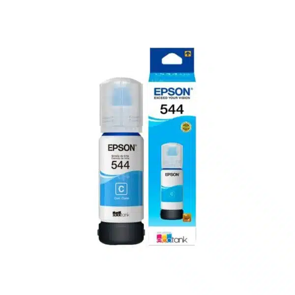 Botella tinta epson T544 cyan