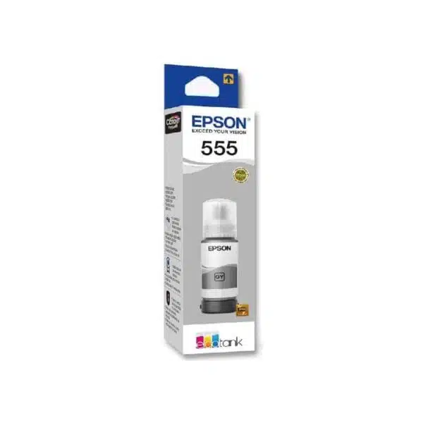 Botella tinta epson T555 gris