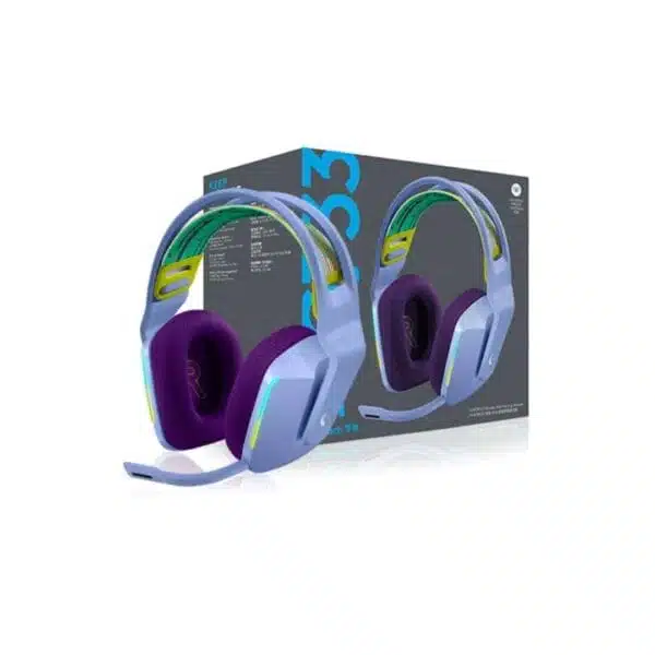 Diadema G733 inalámbrica lila